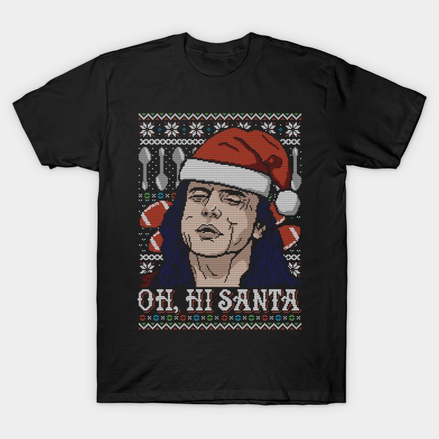 Oh Hi Santa T-Shirt by CoDDesigns